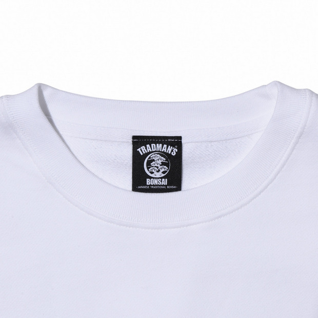 TRADMAN'S BONSAI SWEAT -WHITE- 詳細画像